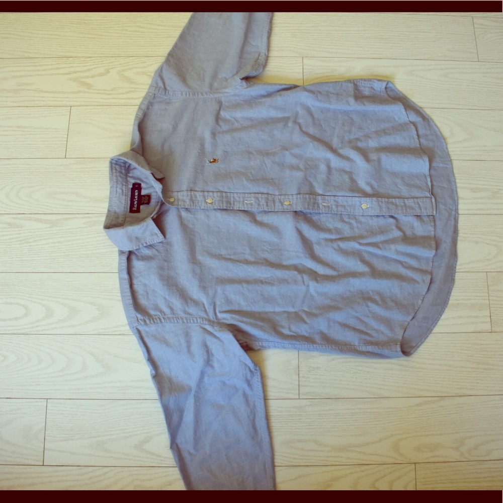 Ralph Lauren button down collared shirt